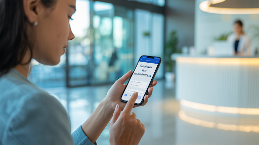 app nha khoa hỗ trợ đặt lịch khám nha khoa trực tuyến