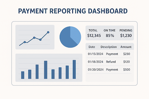 Hotel management system supporting transparent payments