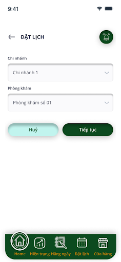 Quy trình sử dụng ứng dụng đặt lịch khám nha khoa