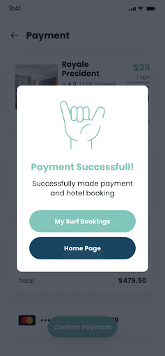 Convenient hotel booking via an online mobile app