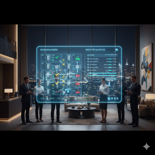 Khách sạn nâng tầm dịch vụ nhờ phần mềm quản lý buồng phòng và kho.