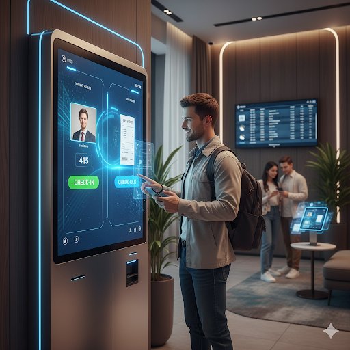 Cloud PMS giúp lễ tân xử lý check-in/out nhanh chóng.