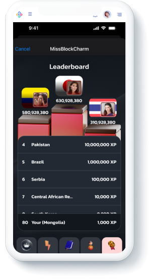 Mobile App Screenshot Background