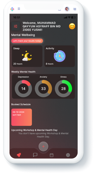Mobile App Screenshot Foreground