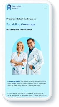 Mobile App Screenshot Foreground