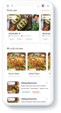 Mobile App Screenshot Foreground
